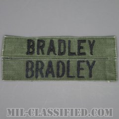BRADLEY [サブデュード/ネームテープ/パッチ/中古1点物（2枚セット）]の画像