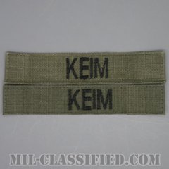 KEIM [サブデュード/ネームテープ/パッチ/中古1点物（2枚セット）]の画像