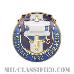 第448民事活動大隊（448th Civil Affairs Battalion）[カラー/クレスト（Crest・DUI・DI）バッジ]の画像