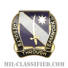 第407民事活動大隊（407th Civil Affairs Battalion）[カラー/クレスト（Crest・DUI・DI）バッジ]の画像