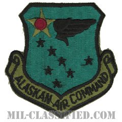 アラスカ航空軍団（Alaskan Air Command）[サブデュード/カットエッジ/パッチ]の画像