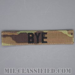 BYE [OCP/ブラック刺繍/ネームテープ/ベルクロ付パッチ/中古1点物]の画像