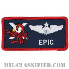 EPIC (第419飛行試験隊/航空機操縦士章 (シニア・パイロット))（419th Flight Test Squadron）[カラー/メロウエッジ/ベルクロ付パッチ]の画像