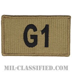 G1（人事参謀将校）（Personnel Staff Officer）[OCP/メロウエッジ/ベルクロ付パッチ]の画像