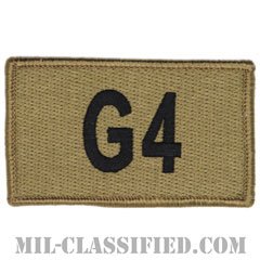 G4（兵站参謀将校）（Logistics Staff Officer）[OCP/メロウエッジ/ベルクロ付パッチ]の画像