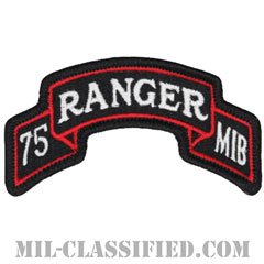 イギリス陸軍 レンジャー連隊 パッチ10点 第75レンジャー連隊（75th Ranger Regiment）[カラー/メロウエッジ
