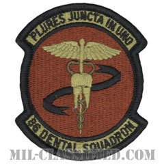 第86歯科隊（86th Dental Squadron）[OCP/メロウエッジ/ベルクロ付パッチ]の画像