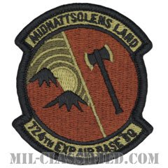 第724遠征航空基地隊（724th Expeditionary Air Base Squadron）[OCP/メロウエッジ/ベルクロ付パッチ]の画像