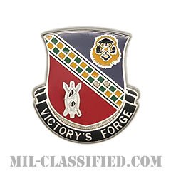 第82民事活動大隊（82nd Civil Affairs Battalion）[カラー/クレスト（Crest・DUI・DI）バッジ]の画像