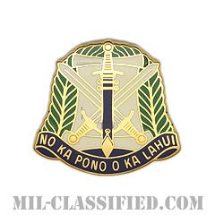 第322民事活動旅団（322nd Civil Affairs Brigade）[カラー/クレスト（Crest・DUI・DI）バッジ]の画像
