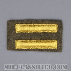 海外勤務(派遣)章 2連(勤続1年)（Overseas Service Bar）[ウール・フェルト生地/パッチ/中古1点物]の画像