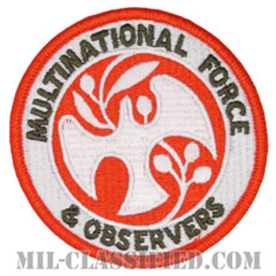 多国籍軍監視団（Multinational Force and Observers / MFO）[カラー/メロウエッジ/ベルクロ付パッチ]画像