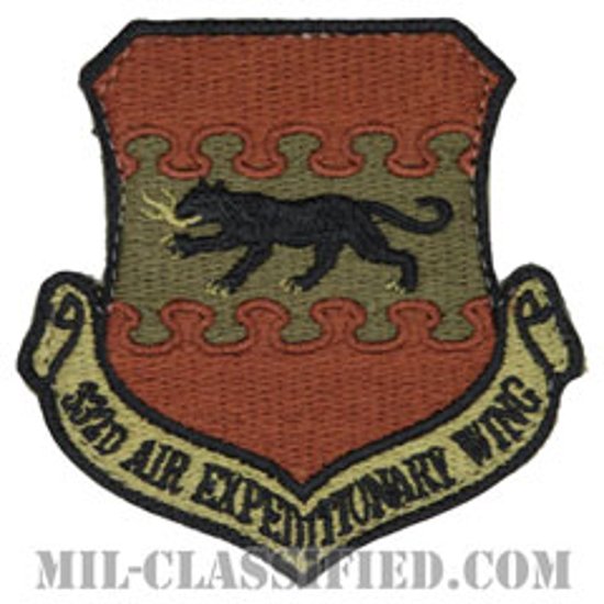 第332航空遠征航空団（332nd Air Expeditionary Wing）[OCP/カットエッジ/ベルクロ付パッチ]画像