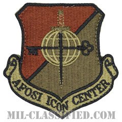 空軍特別捜査局ICONセンター（Air Force OSI, ICON Center）[OCP/カットエッジ/ベルクロ付パッチ]の画像