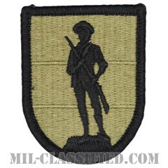 陸軍州兵学校（Army National Guard School）[OCP/メロウエッジ/ベルクロ付パッチ]の画像