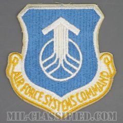 空軍システム軍団（Air Force Systems Command）[カラー/カットエッジ/パッチ/1960s/4インチ規格]の画像