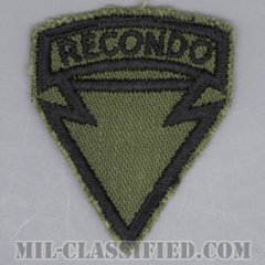 第4歩兵師団リコンドースクール（4th Infantry Division Recondo School）[サブデュード/カットエッジ/パッチ/1点物]の画像