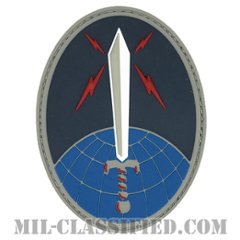 第21通信隊（21st Communications Squadron (21 CS)）[カラー/PVC/ベルクロ付パッチ]の画像