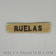 RUELAS [OCP/ヘルメットバンド用ネームテープ/中古1点物]の画像
