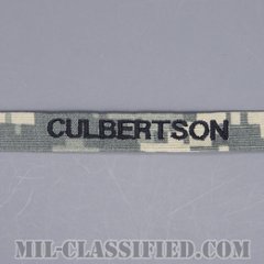 CULBERTSON [UCP（ACU）/ヘルメットバンド用ネームテープ/縫い付け用パッチ]の画像