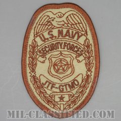 Naval Security Force (合同タスクフォース グアンタナモ/JTF-GTMO)[デザート/メロウエッジ/パッチ/中古1点物]の画像