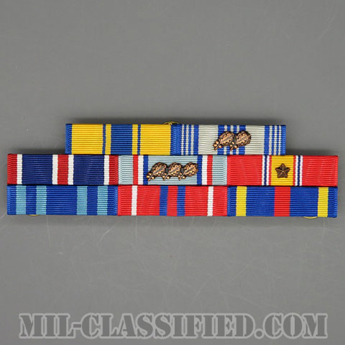 アメリカ空軍リボン（略綬・略章・Ribbon）セット[バッジ/中古1点物 