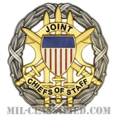 アメリカ統合参謀本部（Joint Chiefs of Staff）[カラー/新デザイン（2021-）/燻し銀/バッジ]の画像