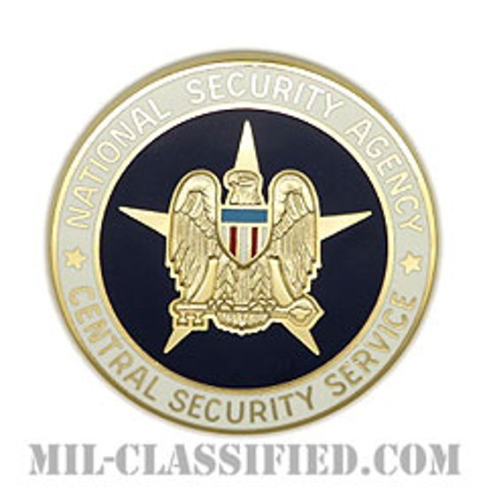 アメリカ国家安全保障局中央保安部（National Security Agency Central Security Service）[カラー/ミニサイズ/バッジ]画像