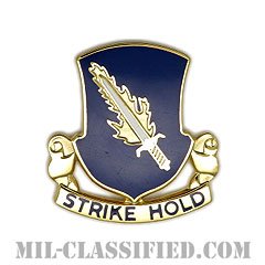 第504歩兵連隊（504th Infantry Regiment）[カラー/クレスト（Crest・DUI・DI）バッジ]の画像