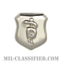 歯科章 (ベーシック)（Dental Corps Badge, Basic）[カラー/鏡面仕上げ/バッジ]の画像