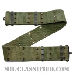 米軍 M1956/M56 OD ピストルベルト 後期型縦織り Mサイズ [中古1点物]の画像