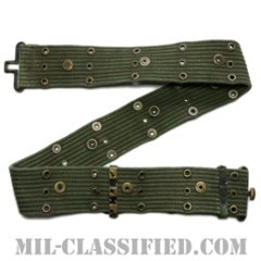米海兵隊 M1961/M61 OD ピストルベルト 初期型横織り Mサイズ [中古1点物]の画像