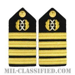 大佐 (法務科)（Captain (CAPT), Judge Advocate General's Corps）[ショルダーボード階級章（女性用）/ペア（2枚1組）]の画像