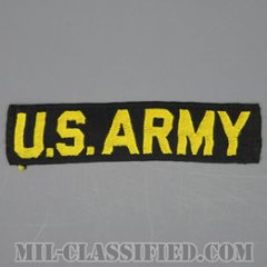 U.S.ARMY[カラー/機械織り/ネームテープ/パッチ/中古1点物]の画像