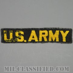 U.S.ARMY[カラー/コットンツイル/ネームテープ/パッチ/中古1点物]の画像