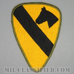 第1騎兵師団（1st Cavalry Division）[カラー/カットエッジ/パッチ/中古1点物]の画像