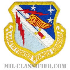 第4484戦闘兵器隊（4484th Fighter Weapons Squadron）[カラー/カットエッジ/縫い付け用パッチ]の画像