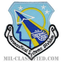 航空システム部（Aeronautical Systems Division）[カラー/カットエッジ/縫い付け用パッチ]の画像