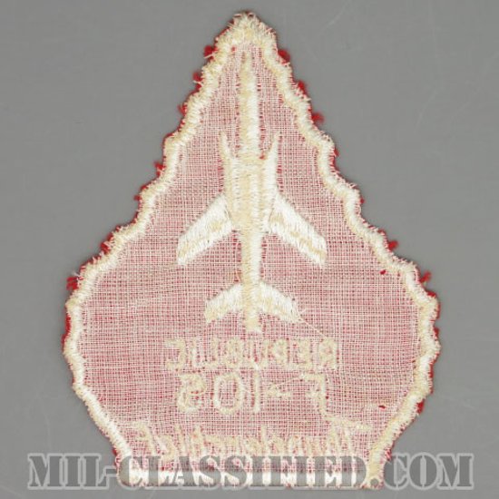 F-105 サンダーチーフ（戦闘機/戦闘爆撃機）（F-105 Thunderchief）[カラー/カットエッジ/パッチ/1点物]画像