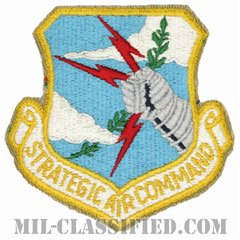 戦略航空軍団（Strategic Air Command）[カラー/カットエッジ/縫い付け用パッチ]の画像