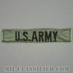 U.S.ARMY [サブデュード/ネームテープ/パッチ/中古1点物]の画像