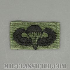 空挺章 (ベーシック)（Parachutist Badge, Basic）[サブデュード/パッチ/中古1点物]の画像