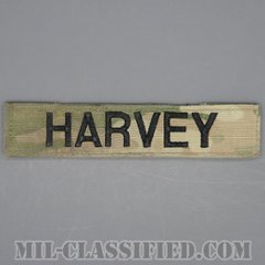 HARVEY [OCP/ブラック刺繍/ネームテープ/ベルクロ付パッチ/中古1点物]の画像