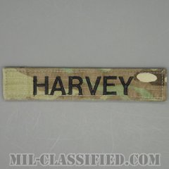 HARVEY [OCP/ブラック刺繍/ネームテープ/ベルクロ付パッチ/中古1点物]の画像