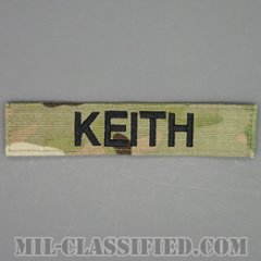 KEITH [OCP/ブラック刺繍/ネームテープ/ベルクロ付パッチ/中古1点物]の画像