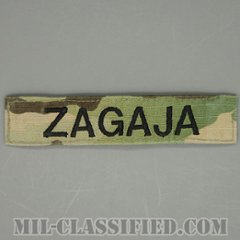 ZAGAJA [OCP/ブラック刺繍/ネームテープ/ベルクロ付パッチ/中古1点物]の画像