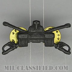 機甲科章（Armor）[サブデュード（ブラックメタル）/兵科章/バッジ/中古1点物]の画像