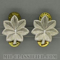 中佐（Lieutenant Colonel (LTC)）[カラー/1960s/銀張り（Silver Filled）/バッジ/ペア（2個1組）/中古1点物]の画像