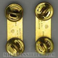 准尉長（Chief Warrant Officer 2 (CW2)）[カラー/階級章（1956-1972）/金張り（10K Gold Filled）/バッジ/ペア（2個1組）/中古1点物]画像