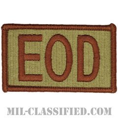 EOD（爆発物処理班）（Explosive Ordnance Disposal）[OCP/メロウエッジ/ベルクロ付パッチ]の画像